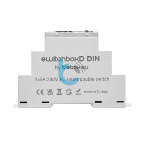   BleBox switchBoxD DIN – Kétcsatornás intelligens Wi-Fi relémodul