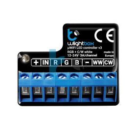 BleBox wLightBox – Intelligens Wi-Fi LED vezérlő RGB, RGBW, CCT és RGBCCT szalagokhoz