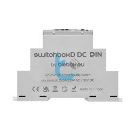   BleBox switchBoxD DC DIN – Kétcsatornás intelligens Wi-Fi relémodul